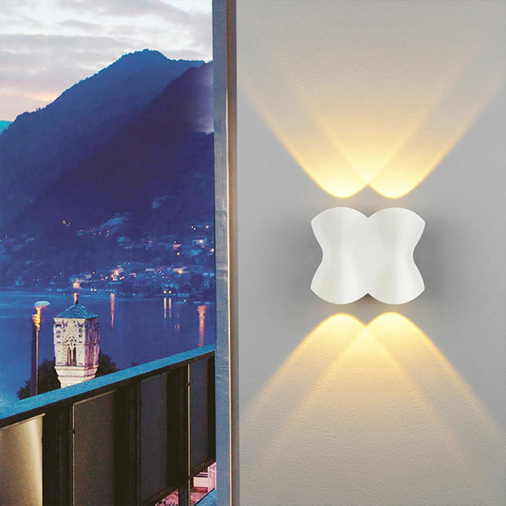 Applique murale nordique étanche – Style moderne pour l'extérieur