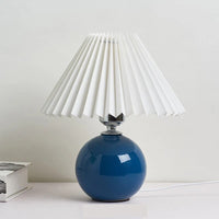 Lampe de table plissée coréenne - Élégance abordable