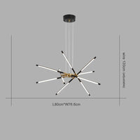 Lustre nordique design pour salle à manger