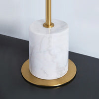 Lampe à poser "Bess" avec socle en marbre