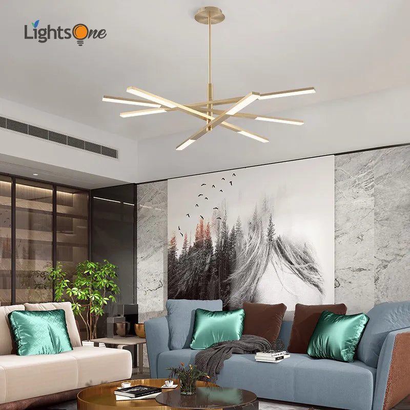 Lustre Rotatif Luxe pour Salle à Manger
