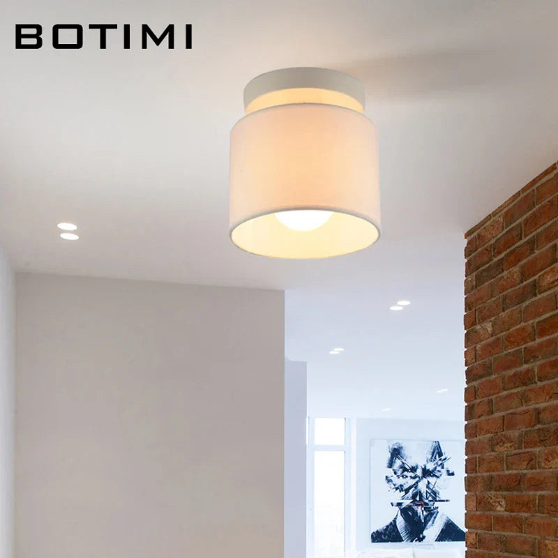 Plafonnier LED Botimi en Tissu