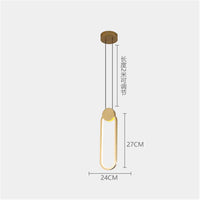 Suspension LED Carré Géométrique Nordique Métal 2020