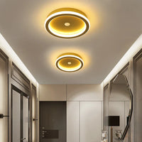 Plafonnier LED avec détecteur de mouvement PIR, parfait pour l'intérieur.