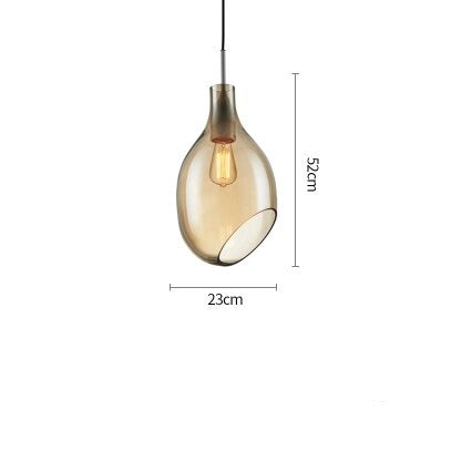 Suspension nordic Halek Glass