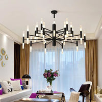 Lustre de luxe suspendu : design moderne et artistique