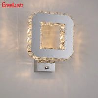 Applique murale en cristal contemporain