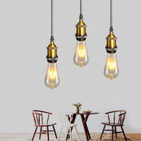 Suspension industrielle rétro "Copper Base" idéale pour les restaurants