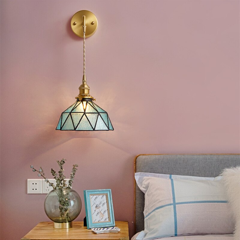 Suspension LED Triangles en Verre Ione