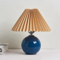 Lampe de table plissée coréenne - Élégance abordable