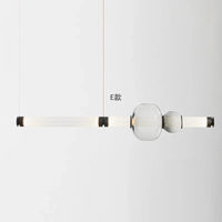Suspension Duplex Moderne pour Hall avec Escalier en Verre