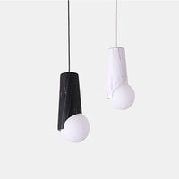 Suspension nordique minimaliste pour comptoir en marbre, fil de fer modernisé