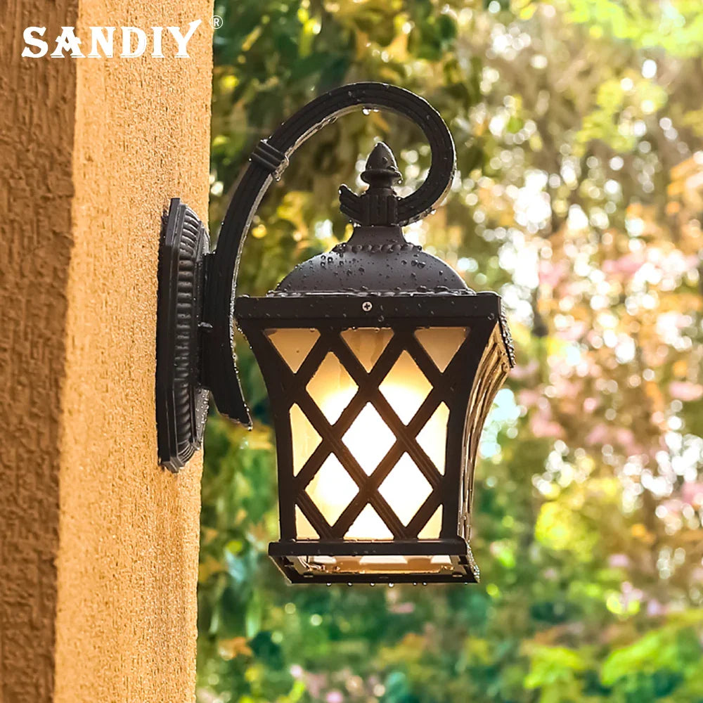 SANDIY - Applique murale extérieure Vintage pour Villa balcon allée jardin