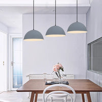Suspension nordique demi-cercle pour bar et restaurant - Style minimaliste nordique