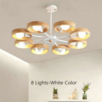 Suspension luminaire en bois nordique