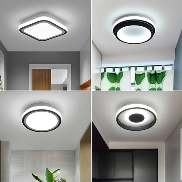 Plafonnier LED moderne pour intérieur nordique - Luminaire élégant