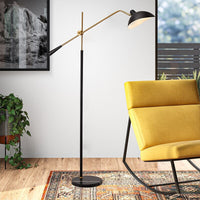 Lampadaire Clizia : Style Industriel et socle en Marbre