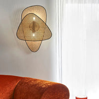 Applique Murale en Bambou Style Chinois