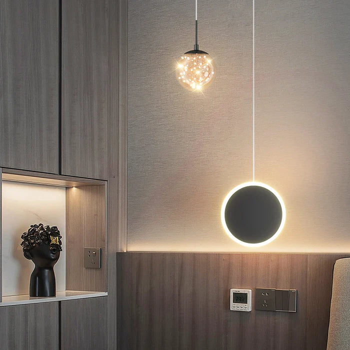 Lustre Double Tête Nordique Moderne Minimaliste Élégant