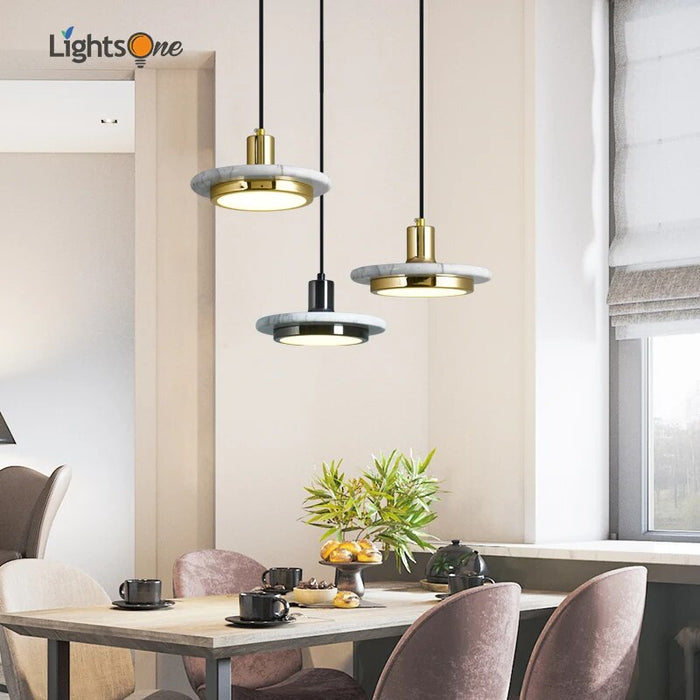 Suspension Nordic Marbre