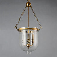 Lustre Loft Bar en verre - Style américain