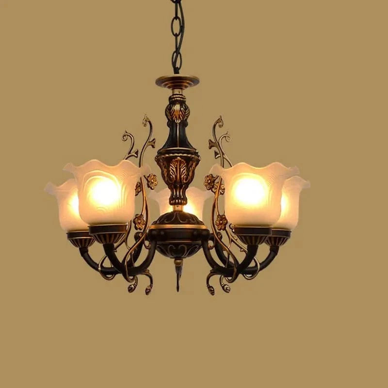 Lustre Européen pour un Éclairage Intérieur et une Décoration Maison de Luxe