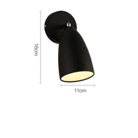 Applique murale LED nordique à bras pivotant