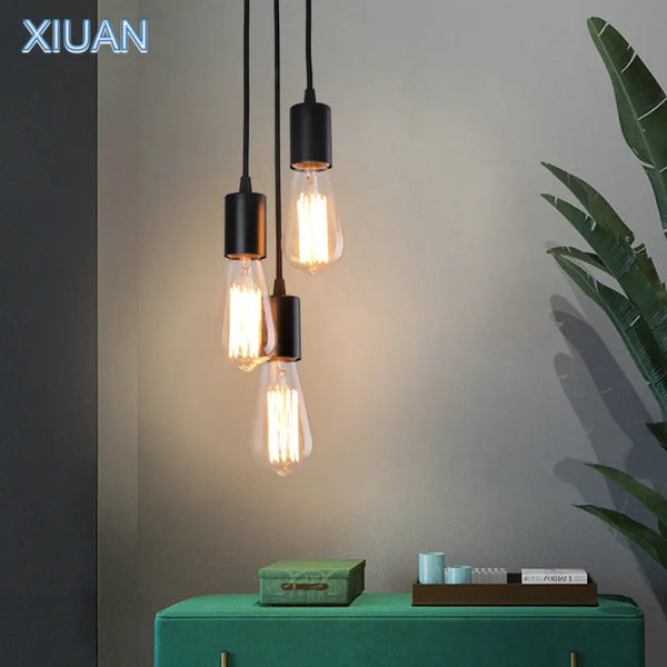 Suspension LED Araignée: Noir, Blanc & Argent
