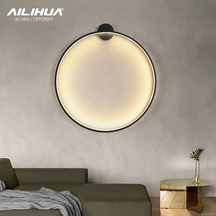 Applique murale minimaliste pour un salon tendance