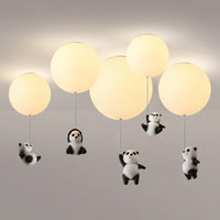 Plafonnier LED Enfant - Ballon et Panda Otto