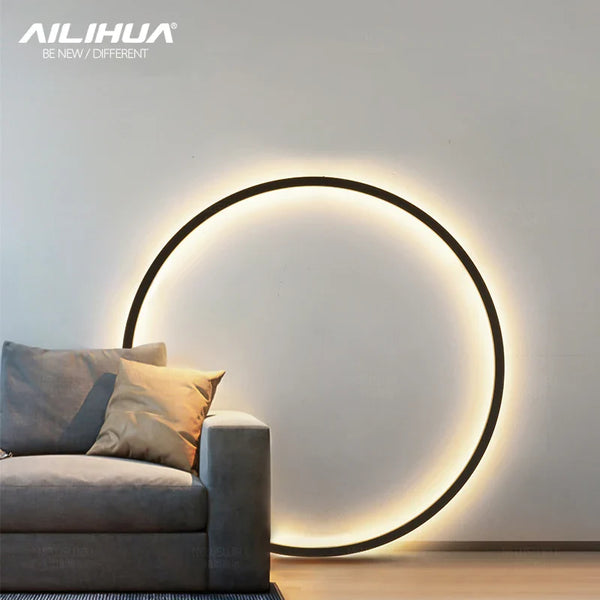 Applique murale minimaliste pour un salon tendance