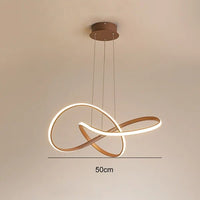 Suspension circulaire au design nordique et minimaliste