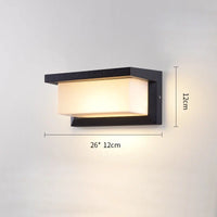 Applique solaire moderne pour jardin et terrasse - IP54 waterproof, éclairage mural à induction
