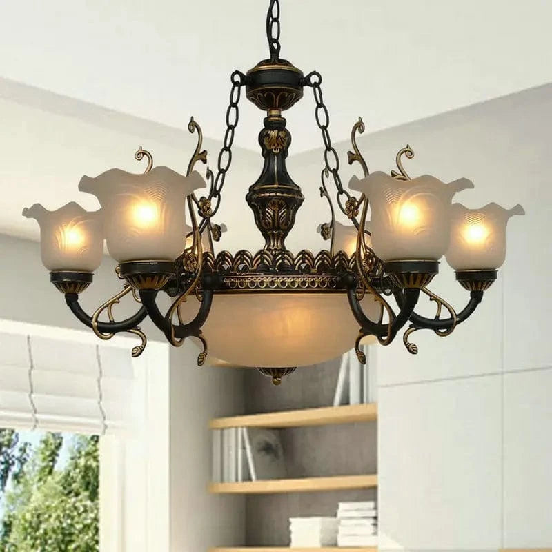 Lustre Européen pour un Éclairage Intérieur et une Décoration Maison de Luxe