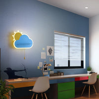 Lampe de chevet nuage pour enfants.