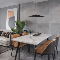 Suspension LED design conique plate Vermont