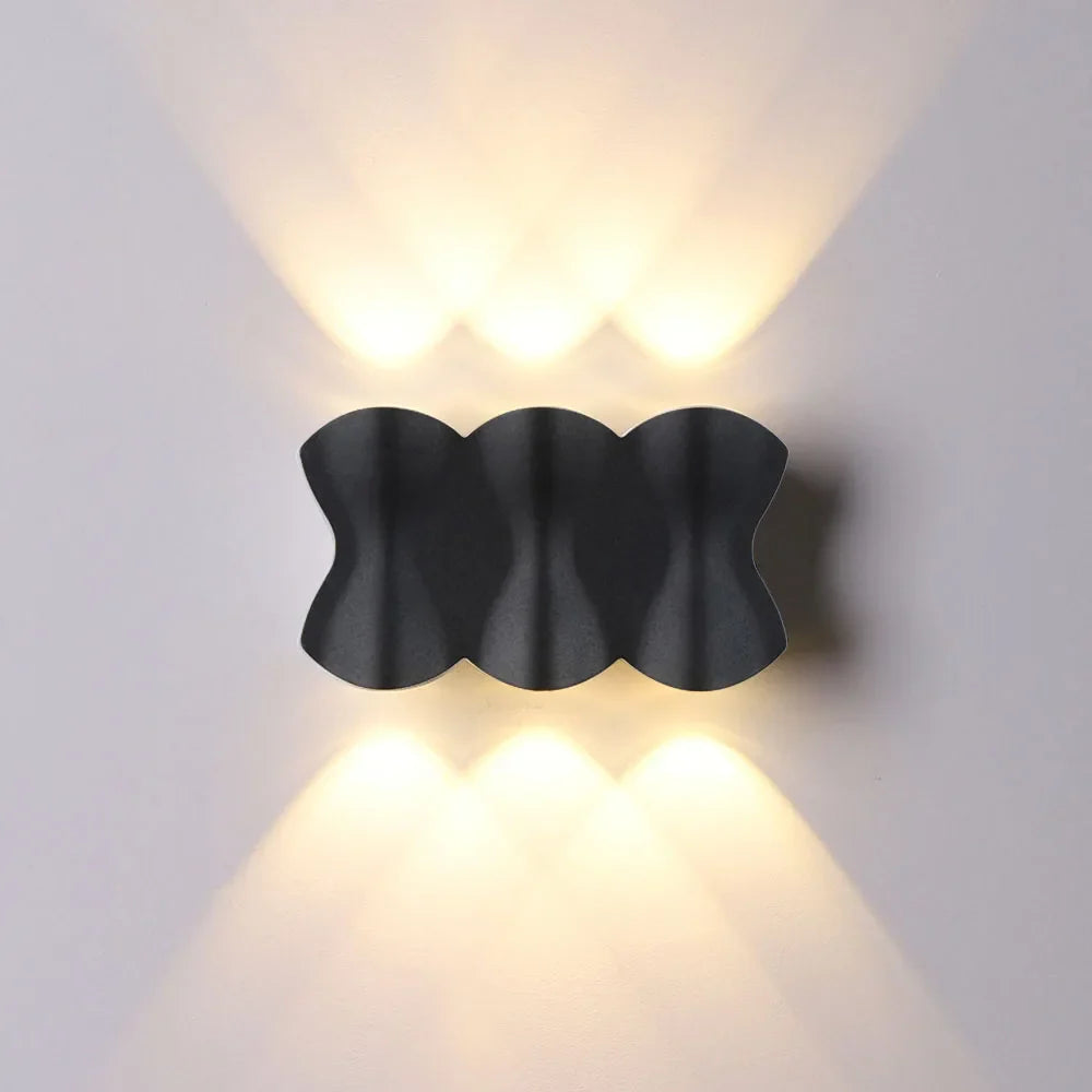 Applique murale nordique étanche – Style moderne pour l'extérieur