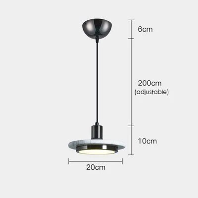 Suspension Nordic Marbre