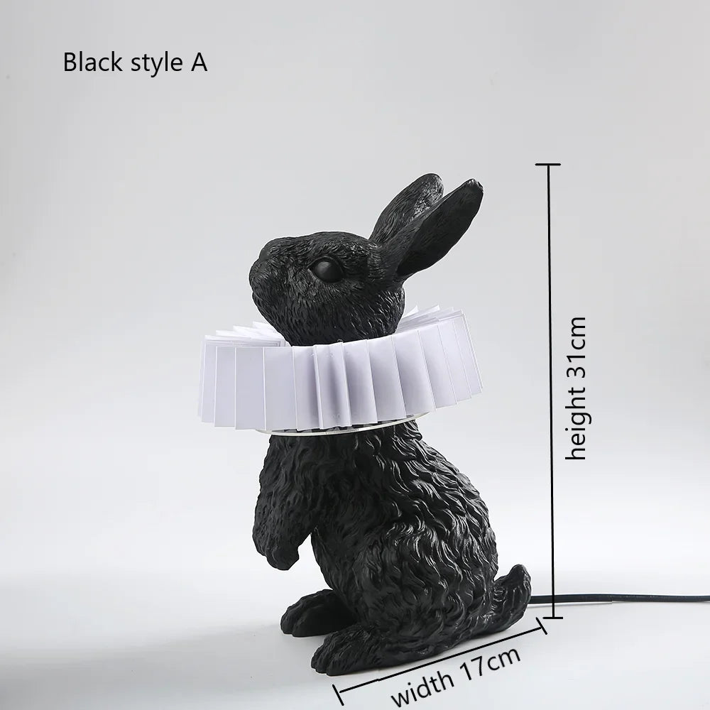 Lampe de table Lapin Lumineux pour Chambre à Coucher