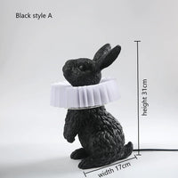 Lampe de table Lapin Lumineux pour Chambre à Coucher
