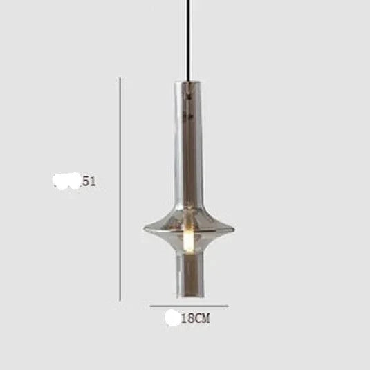 Suspensions contemporaines en verre de luxe nordique