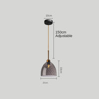 Suspension LED Alvaro Glass