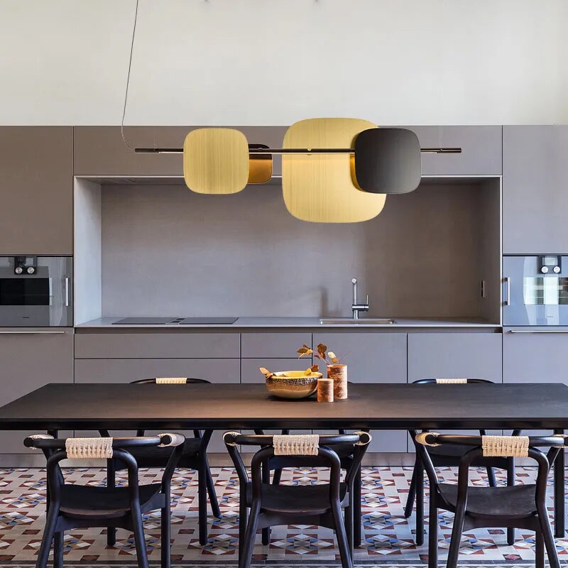 Lustre post-moderne minimaliste pour salle à manger