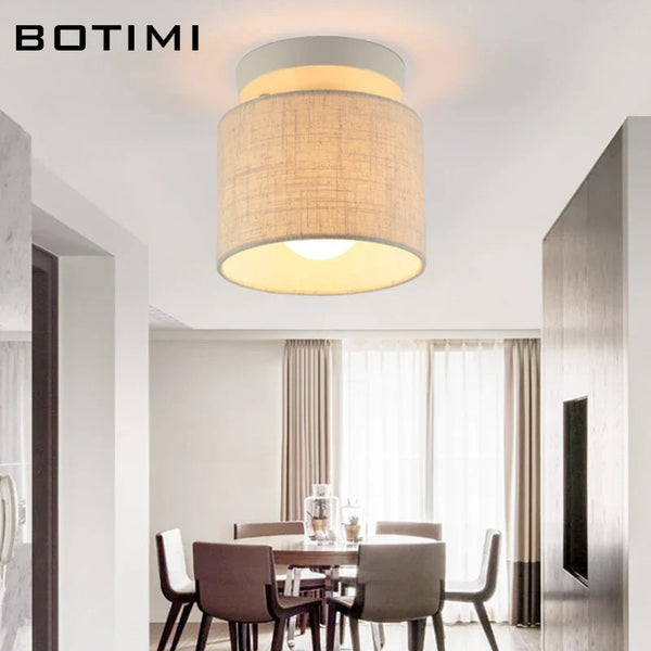Plafonnier LED Botimi en Tissu