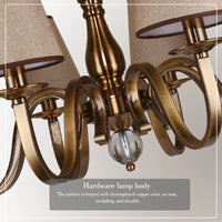 Lustre de luxe classique élégant