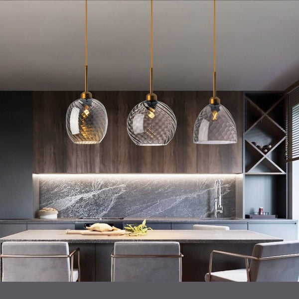 Suspension LED Alvaro Glass