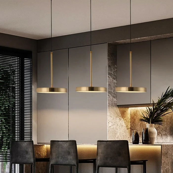 Lustre Nordikara en Acrylique LED pour Restaurants et Cafés