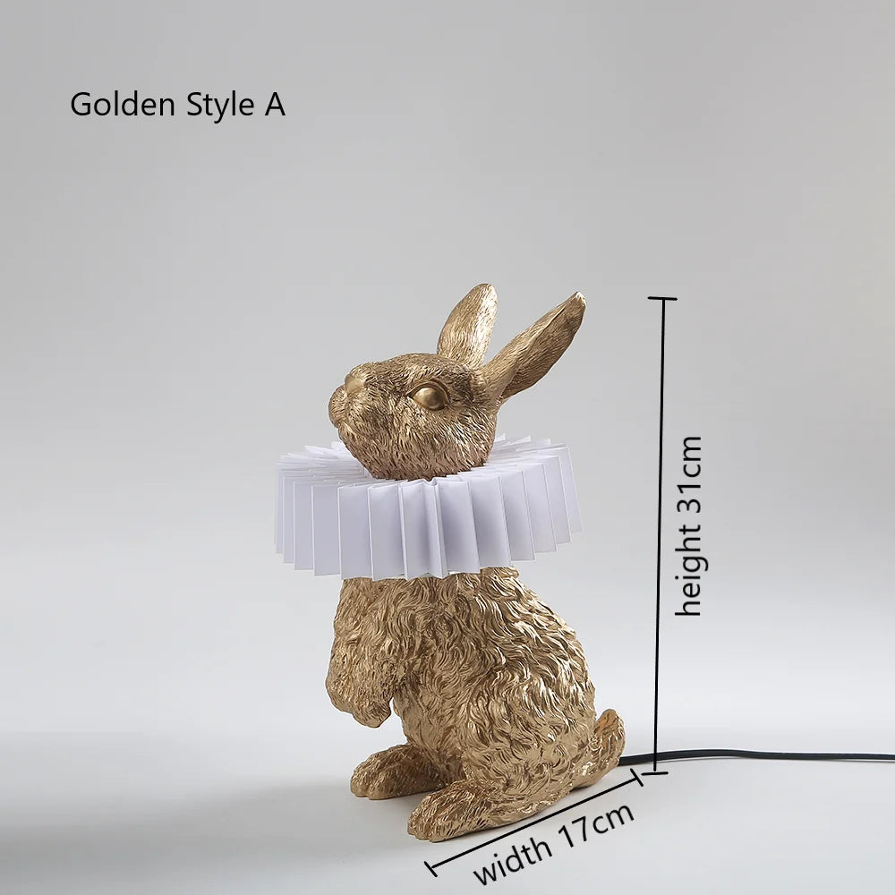 Lampe de table Lapin Lumineux pour Chambre à Coucher