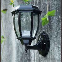 Applique murale solaire LED pour extérieur - Cour lumière villa solaire