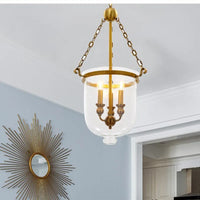 Lustre Loft Bar en verre - Style américain